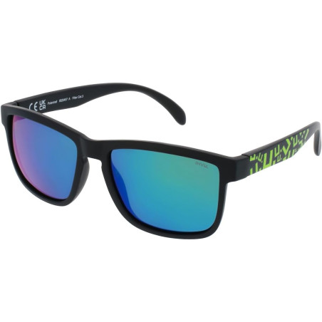INVU Occhiali Da Sole IB22457A Nero Lime Uomo Adulto Lenti Polarizzate
