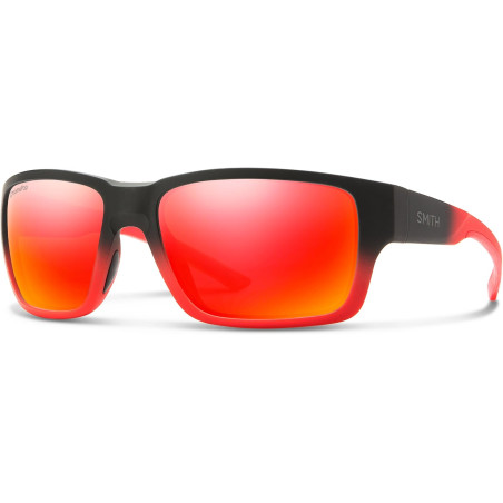SMITH Outback - Occhiali da sole da uomo, opachi, colore fumé/Rise Fade, taglia unica