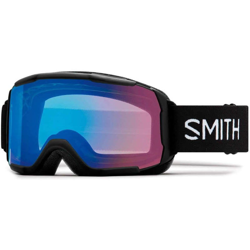 Smith Maschera da Sci Snowboard Showcase OTG Black S1 CHROMAPOP Storm Rose Flash