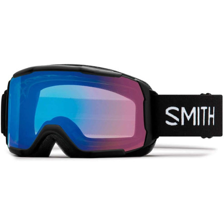 Smith Maschera da Sci Snowboard Showcase OTG Black S1 CHROMAPOP Storm Rose Flash