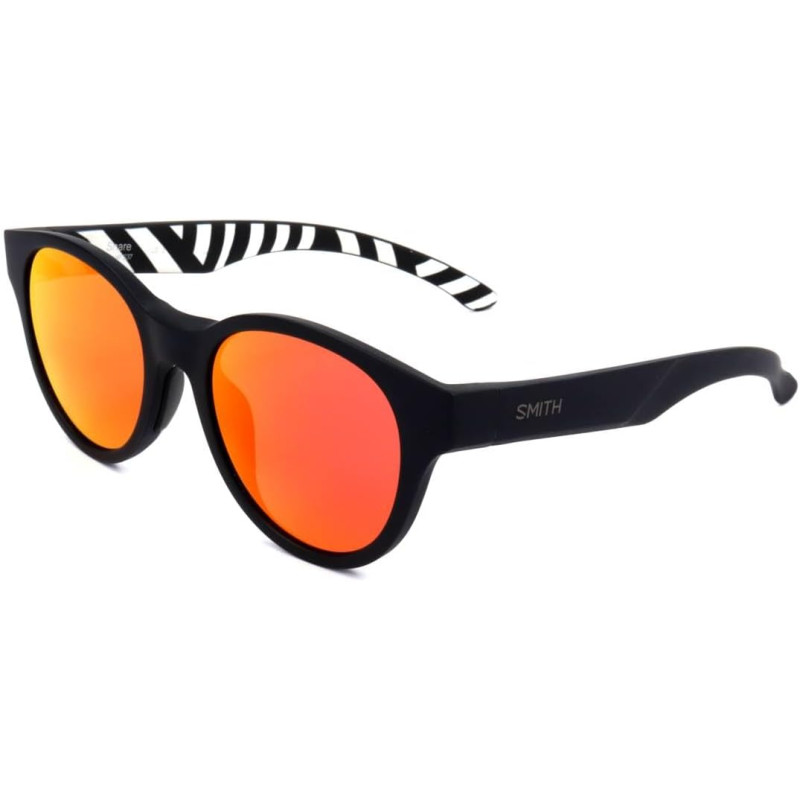 SMITH Occhiali da Sole SNARE S37 WHITE BLACK PATTERN 51/20/145 UNISEX