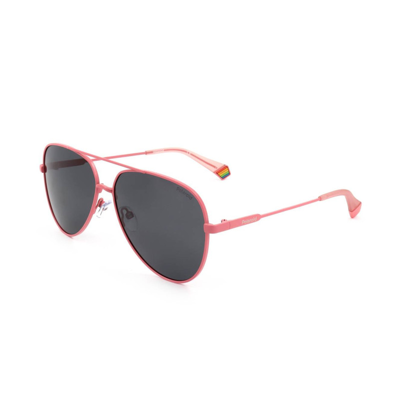 Polaroid Pld 6187/s 35J/M9 PINK Sunglasses Unisex Steel, Standard, 60