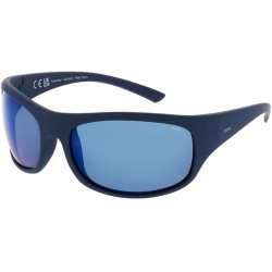 INVU Occhiali da sole A2106 H Blu Lenti Specchiate Blu Gomma Flex Lenti Polarizzate 100% UV PROTECT