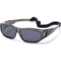 Polaroid P8042 09G/Y2 Grey 65 Occhiali, Unisex-Adulto Suncover