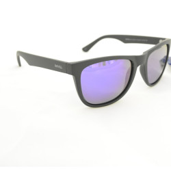 osserva Occhiali da sole Sunglasses INVU X 2803 C NERO VIOLA LENTI POLARIZZATE 100% UV