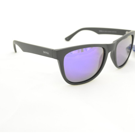 osserva Occhiali da sole Sunglasses INVU X 2803 C NERO VIOLA LENTI POLARIZZATE 100% UV