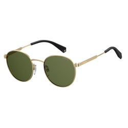 Polaroid Pld 2053/s, Occhiali Unisex Adulto, Pef/Uc Gold Green, 51