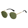 Polaroid Pld 2053/s, Occhiali Unisex Adulto, Pef/Uc Gold Green, 51