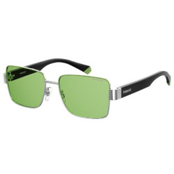 Occhiali da sole PLD 6120/S KTU Silver Green Lenti Polarizzate 100% UV PROTECT