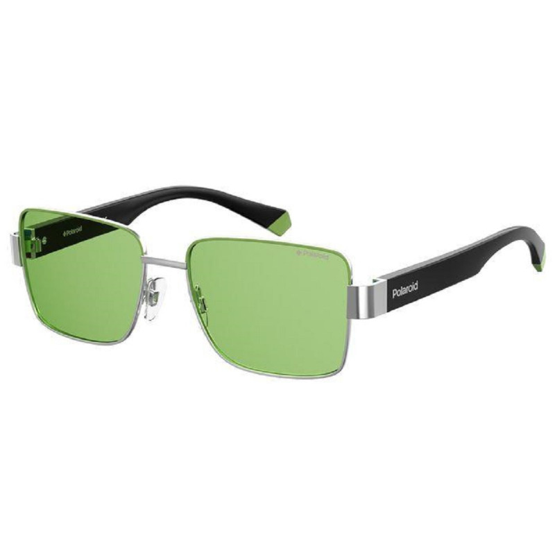 Occhiali da sole PLD 6120/S KTU Silver Green Lenti Polarizzate 100% UV PROTECT