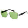 Occhiali da sole PLD 6120/S KTU Silver Green Lenti Polarizzate 100% UV PROTECT