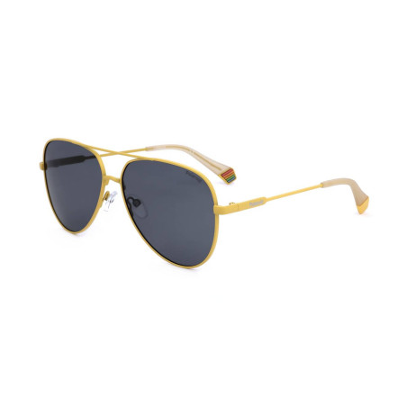 Polaroid Pld 6187/s 40G Yellow Sunglasses Unisex Steel, Standard, 60