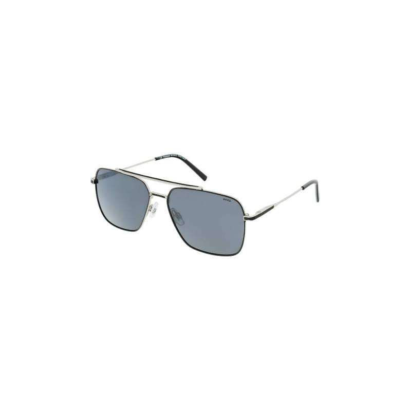 Occhiali da sole B1104C Silver Black Lenti Polarizzate 100% UV PROTECT