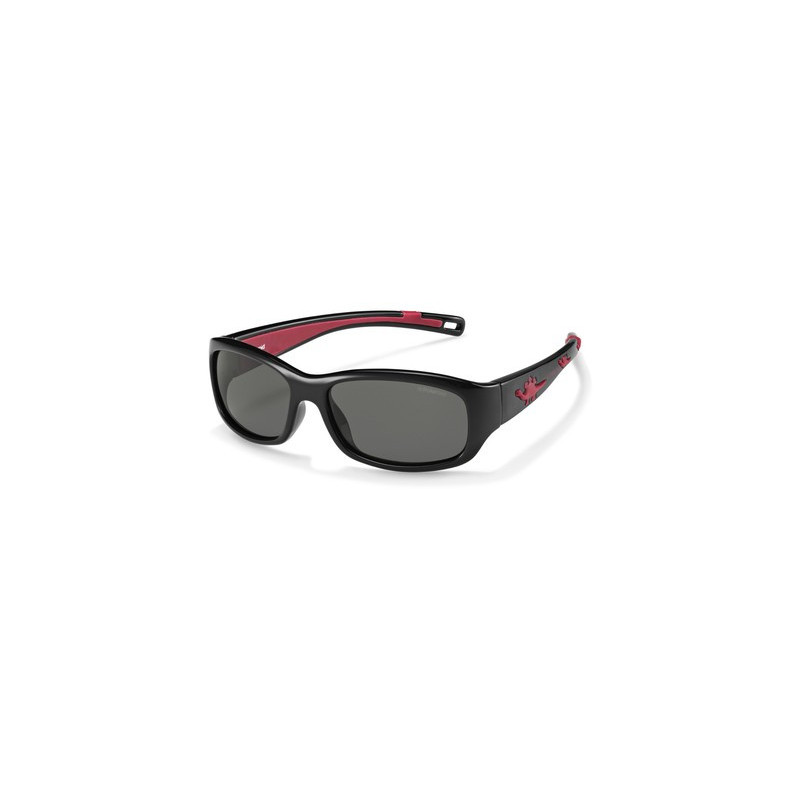Polaroid Occhiali da sole Bimbo P0403 0A2 Lenti Polarizzate 100% UV PROTECT GOMMA 2-3 ANNI