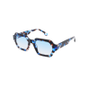 EKKIU Occhiali Da Sole KT22604B Havana Blue Donna Adulto