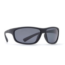 INVU Flexi Occhiali DA Sole A2500B Gomma Flessibile Nero Adulto Lenti Polarizzate