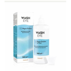 6 x Esoform WASH EYE Bagno Oculare 360 ml Vision Care Rinfrescante Per Occhi Stanchi